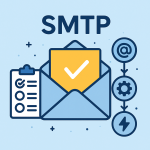 Nový SMTP průvodce: Nastavení e-mailů snadno a rychle - 2079536 - Ilustrační obrázek nastavení SMTP pro spolehlivé odesílání e-mailů v e-shopu